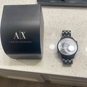 Armani exchange black watch